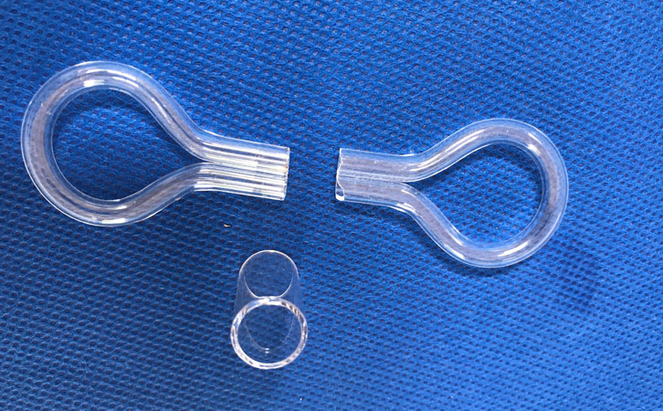 非標定做"Ω"型異型石英管