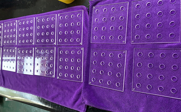 石英玻璃片打孔